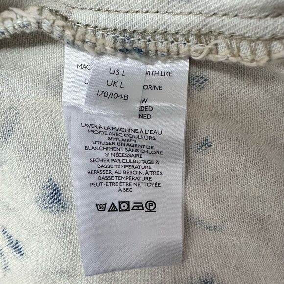FREE PEOPLE Rumors Denim Jacket Size LARGE - Picture 12 of 16